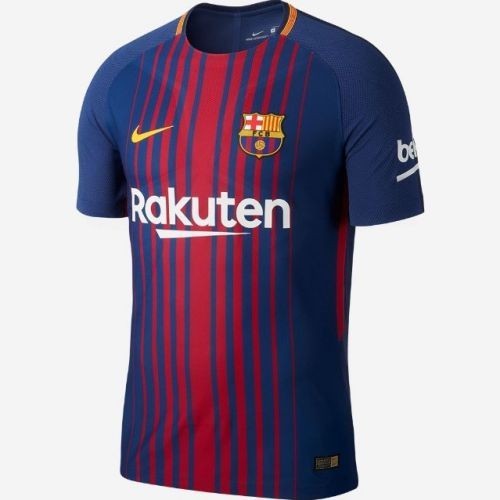 Футбольная футболка детская Барселона Домашняя 2017 2018